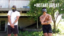 BODYBUILDER VS PAINTBALL GUNS   Challenge Gone Wrong BLOOD   Paintball Fails   Slow Motion Paintball (2)