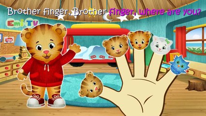Daniel Tigers Neighborhood Finger Family Nursery Rhymes Lyrics