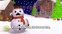 Snowman 3D Finger Family | Merry Christmas | Nursery Rhymes | Animation From Binggo Channel