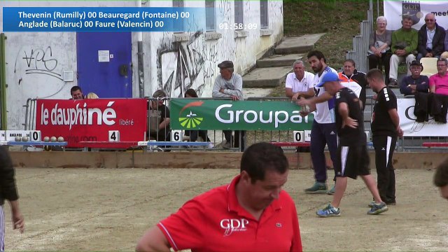 Barrages, Sport Boules, troisième étape du Trophée Super 16, Villeneuve de Berg 2016