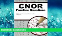Choose Book CNOR Exam Practice Questions: CNOR Practice Tests   Review for the CNOR Exam