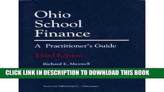 Collection Book Ohio School Finance: A Practitioner s Guide