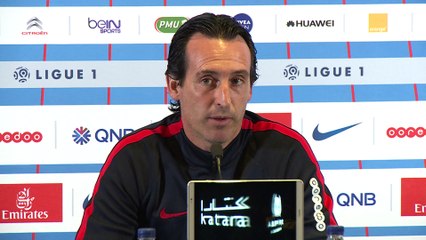 Ligue 1   PSG - Bordeaux: conférence d'avant match de Unai Emery
