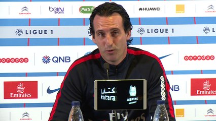 Paris SG - Unai Emery: "Nous sommes une grande équipe avec de grand joueurs"