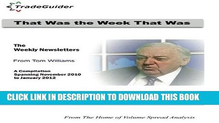[PDF] That Was the Week That Was: A Compilation Spanning from November 2010 to January 2012