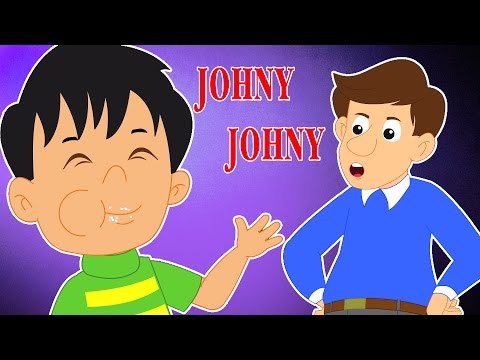 Johny Johny Sim Papa | Crianças Poemas Coleção | Crianças Músicas | Johny Johny Nursery Rhyme