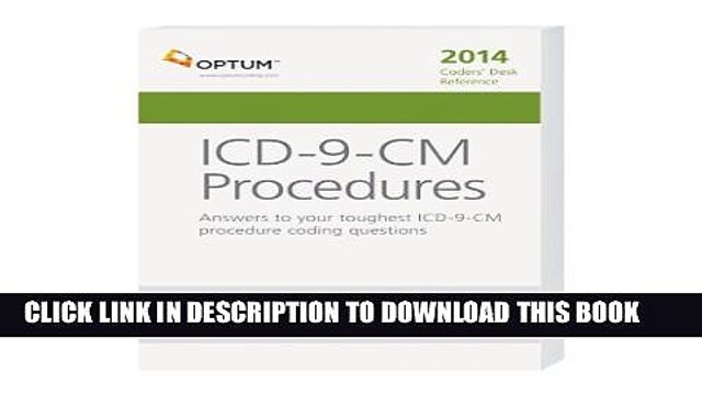 [PDF] Coders Desk Reference for ICD-9-CM Procedures 2014 Popular Colection