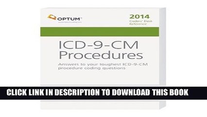 [PDF] Coders  Desk Reference for ICD-9-CM Procedures 2014 Popular Colection