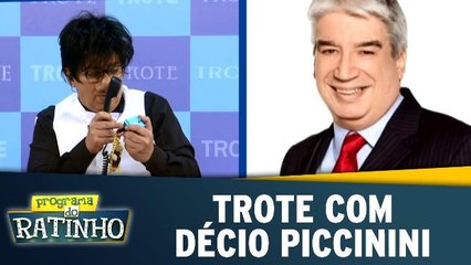 Trote com Décio Piccinini
