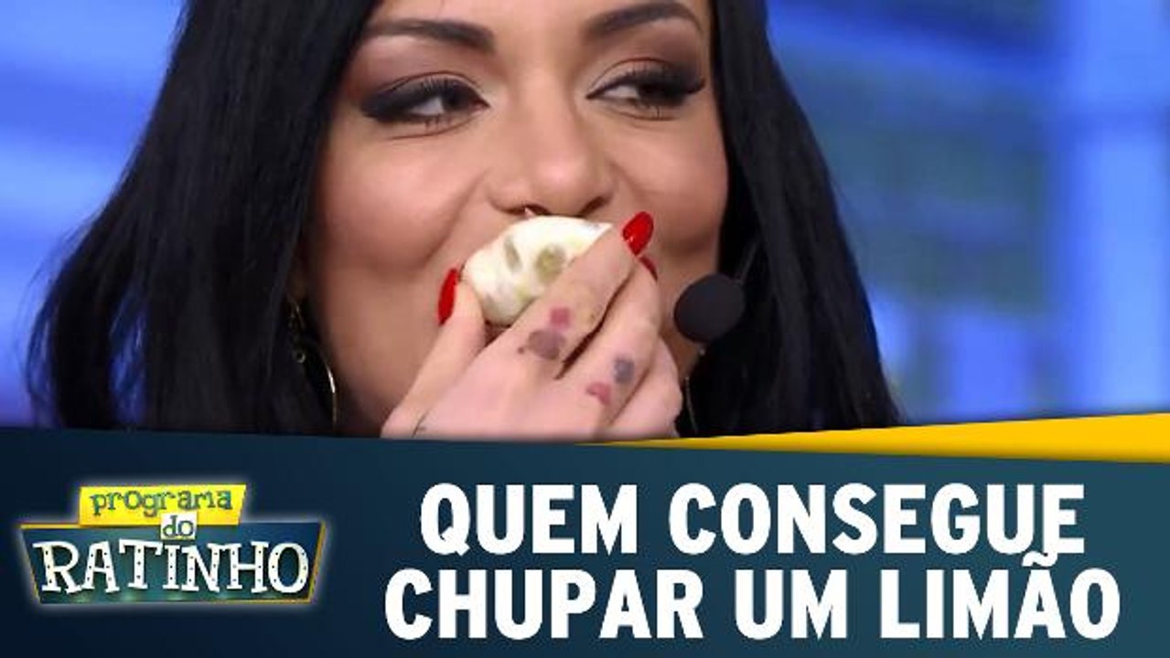 Quem consegue chupar um limão