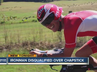IRONMAN athlete disqualified for ChapStick use