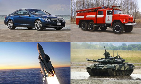 Cars for Kids Transportation sounds Pikapchik names and sounds of vehicles Learning videos