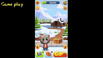 Talking Tom Gold Run - Frosty Tom Gameplay - Tom's Snow Ride