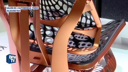 Regardez ce siège automobile fait à partir de toile d’araignée