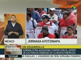 México:reprimen movilización de estudiantes indígenas en Michoacán