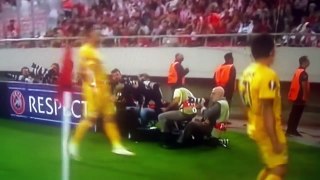 Olympiakos piräus vs Apoel 0_1 Highlights