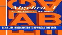 [PDF] Saxon Algebra 1: Homeschool Kit Third Edition Popular Online