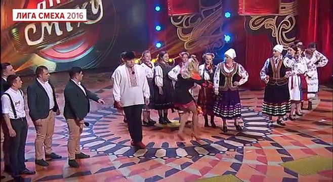 Замок Любарта - Батл Поляковой и жены Михайла Пастушака - Лига смеха, видео приколы