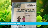 FULL ONLINE  Carnegie Learning Math Series, A Common Core Math Program Volumes 1   2, Course 1:
