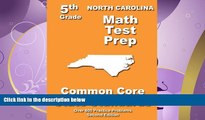 FULL ONLINE  North Carolina 5th Grade Math Test Prep: Common Core Learning Standards