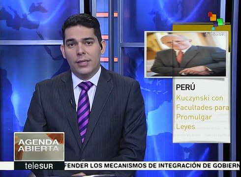 Perú: congreso da facultades a Kuczynski para aprobar reformas