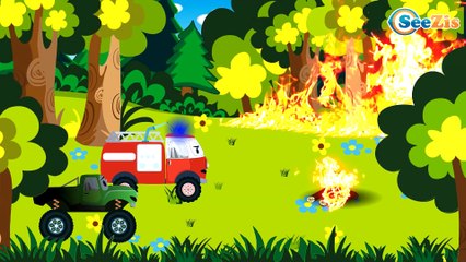 Car Cartoons for Children - The Excavator - Kids Cartoons