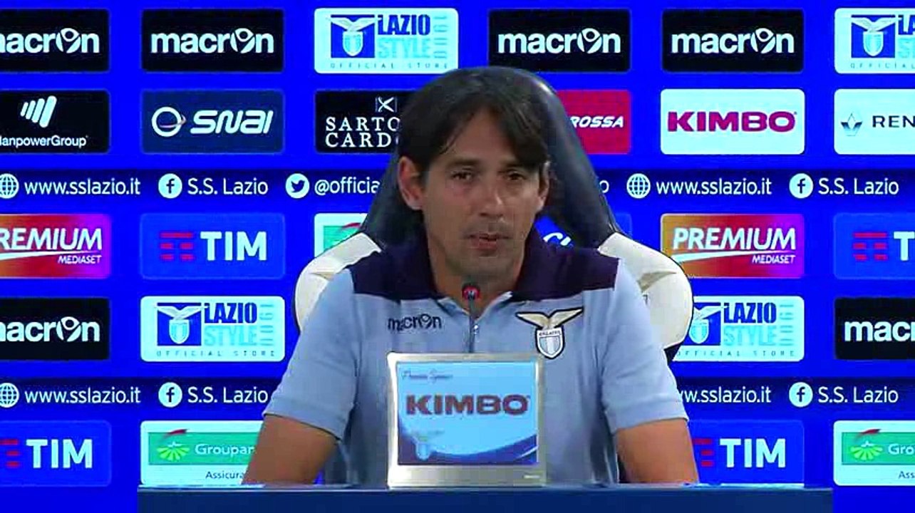 CONFERENZA INZAGHI - VIGILIA UDINESE-LAZIO - 30 SETTEMBRE 2016