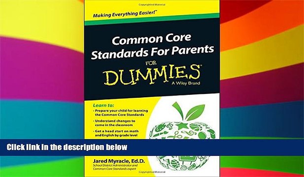 Big Deals Common Core Standards For Parents For Dummies Best Seller Books Most Wanted