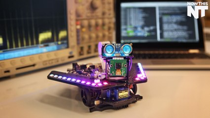 This Mars Rover Replica Teaches You Code