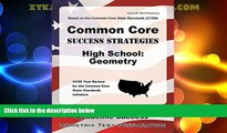 Big Deals  Common Core Success Strategies High School: Geometry Study Guide: CCSS Test Review for