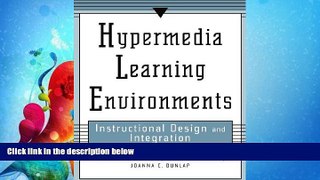 read here  Hypermedia Learning Environments: Instructional Design and Integration