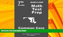 Big Deals  Maryland 7th Grade Math Test Prep: Common Core Learning Standards  Best Seller Books