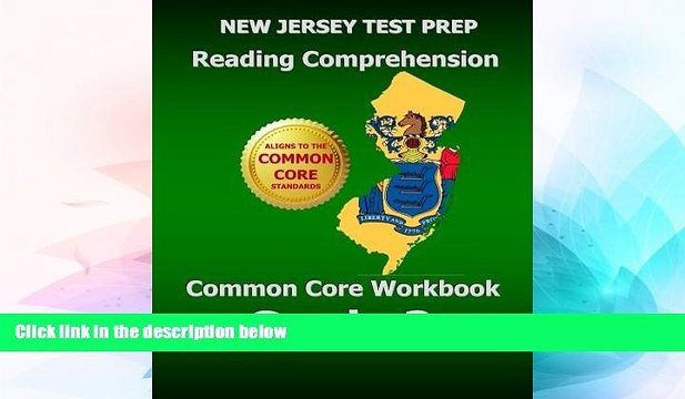 Big Deals NEW JERSEY TEST PREP Reading Comprehension Common Core Workbook Grade 3: Covers the