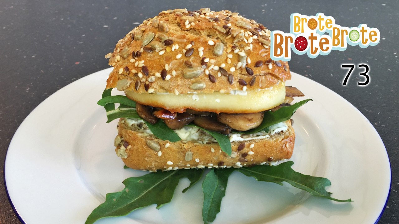 Grillkäse-Champignon- Brötchen - Folge 73