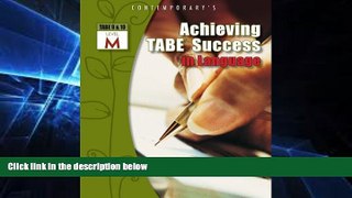 Big Deals  Achieving TABE Success In Language, Level M Workbook (Achieving TABE Success for TABE