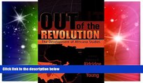 Big Deals  Out of the Revolution: The Development of Africana Studies  Best Seller Books Most Wanted