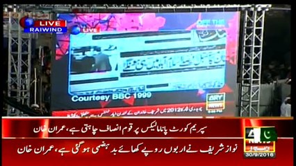 Imran Khan Full Speech at Raiwind March