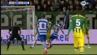 Tom Trybull Goal HD - Zwolle 0-1 Den Haag 30.09.2016