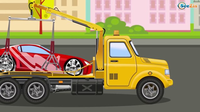 Мультфильмы Мультики для детей Гоночная Машина Развивающее и Поучительное Видео для детей