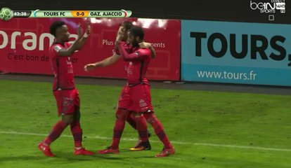 FC Tours 0-1 Gazélec FC Ajaccio - Le But de Changama Youssouf - 30.9.2016