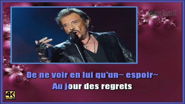 Karaoké♫ Johnny Hallyday Tes tendres années