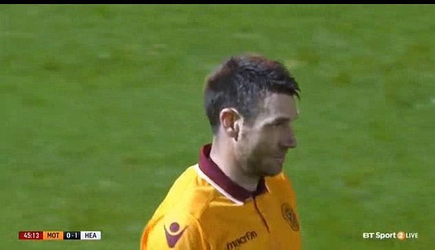Stephen McManus Own Goal HD - Motherwell 0-1 Hearts 30.09.2016