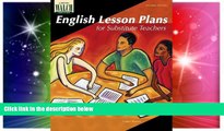 Must Have PDF  English Lesson Plans For Substitute Teachers  Best Seller Books Most Wanted