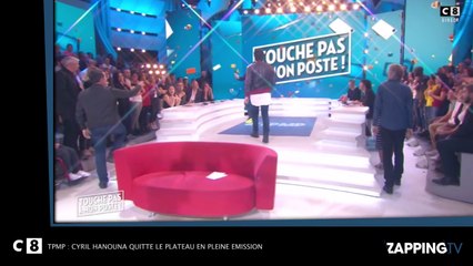 TPMP : Cyril Hanouna énervé après la révélation de son numéro, il quitte le plateau (Vidéo)