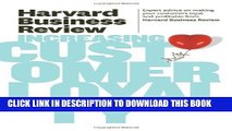 [PDF] Harvard Business Review on Increasing Customer Loyalty (Harvard Business Review Paperback