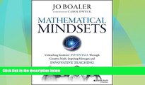 Big Deals  Mathematical Mindsets: Unleashing Students  Potential through Creative Math, Inspiring