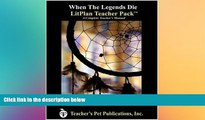 Big Deals  When the Legends Die LitPlan - A Novel Unit Teacher Guide With Daily Lesson Plans