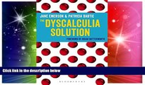 Big Deals  The Dyscalculia Solution: Teaching number sense  Free Full Read Most Wanted