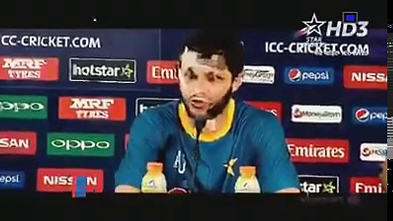 Best reporting by indian media on shahid afridi-THE WORLD SPORTS