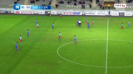 Grand pont réalisé par Moufi qui obtiendra un corner